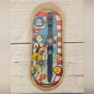 Vtg Dr Seuss The Cat In The Hat Wrist Watch from Universal Studios 2003
